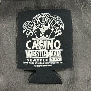 WWE Wrestlemania 19 drink koozie/sleeve/cover! VERY RARE!!